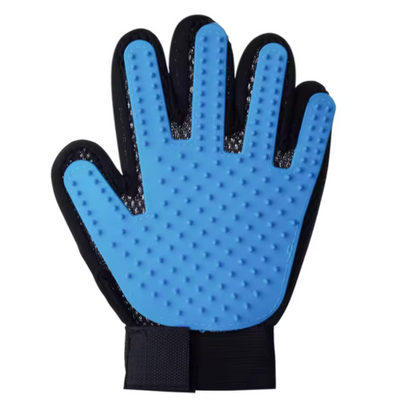 Gants de toilettage massage animaux silicone