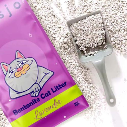 Litière pour Chat - Bentonite Lavande